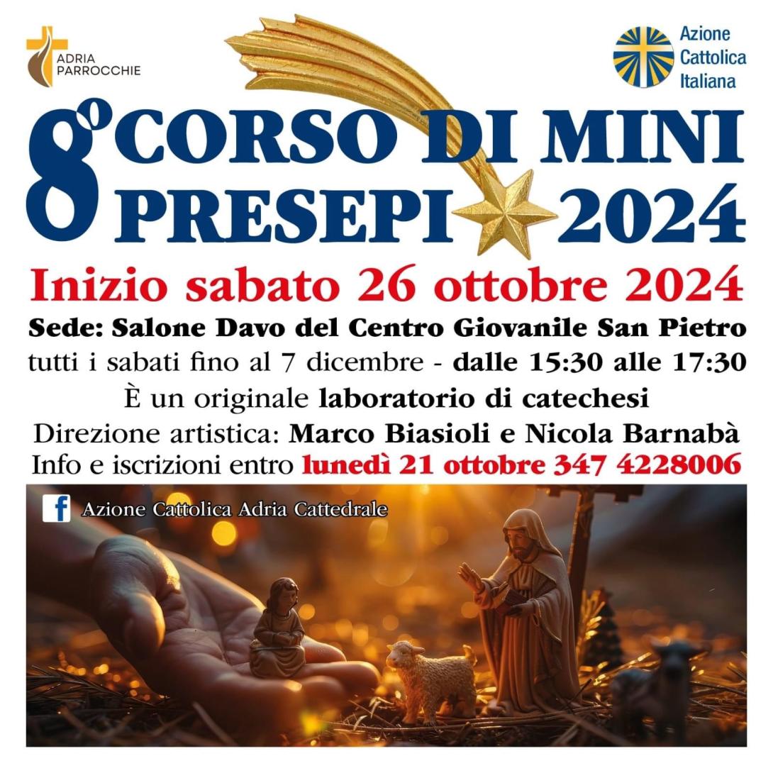 8° Corso Mini Presepi 2024